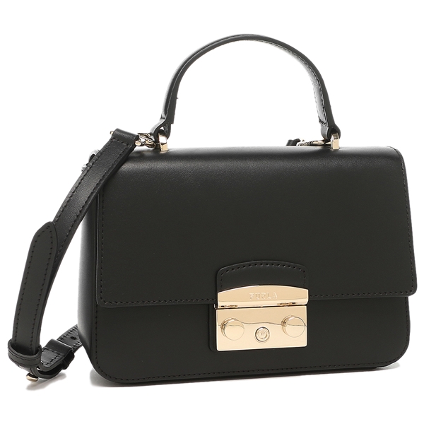 フルラ ハンドバッグ ショルダーバッグ メトロポリス ブラック レディース FURLA WB01066 AX0733 O6000の通販は