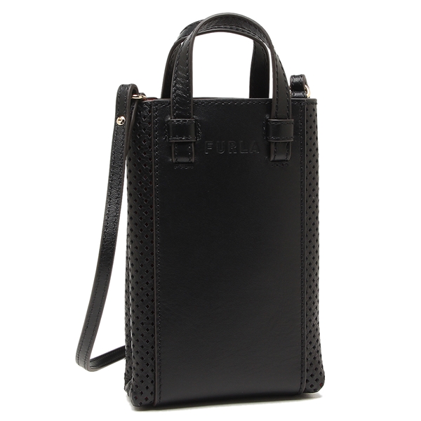 フルラ ショルダーバッグ ミアステラ ミニバッグ ブラック レディース FURLA WE00289 BX1961 O6000 MIASTELLA MINI VERTICAL CROSSBODY NERO
