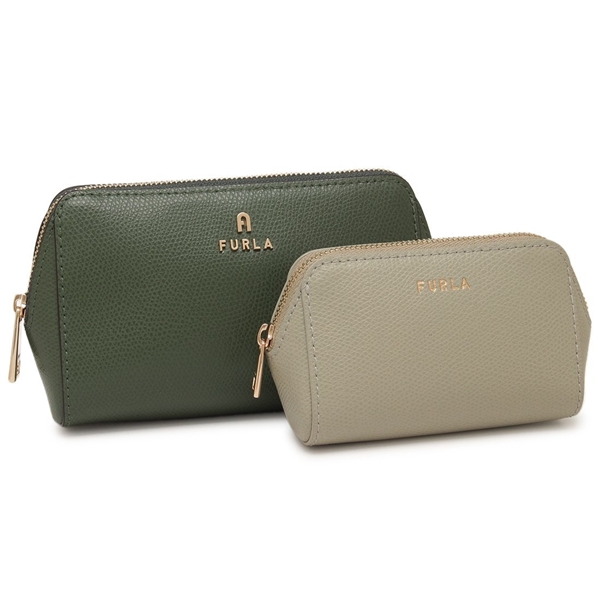 フルラ ポーチ カメリア カーキグリーン レディース FURLA WE00453 ARE000 4052S