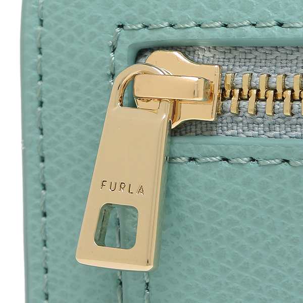 フルラ 三つ折り財布 ミニ財布 ブルー ベージュ レディース FURLA WP00225 ARE000 2718S