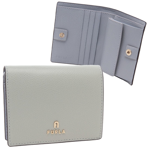 フルラ 二つ折り財布 カメリア ブルー レディース FURLA WP00304 ARE000 3788S