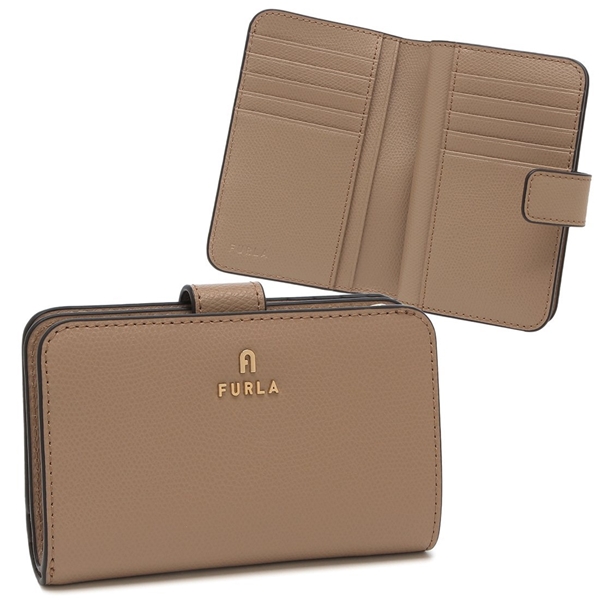 フルラ 二つ折り財布 カメリア ベージュ レディース FURLA WP00314 ARE000 1257S