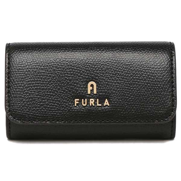 フルラ キーケース カメリア ブラック レディース FURLA WR00436