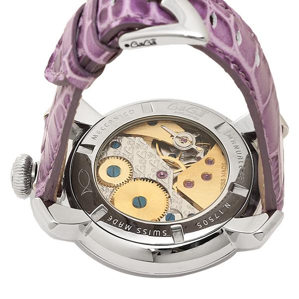 ガガミラノ 時計 メンズ Gaga Milano 5010 09s Purple Manuale マヌアーレ 48mm スイス製 手巻き 腕時計 パープル ホワイトの通販はau Pay マーケット Axes