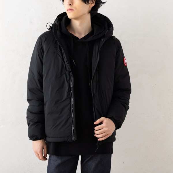 カナダグース ダウンジャケット コート ロッジフーディー ブラック メンズ CANADA GOOSE 5078M 61