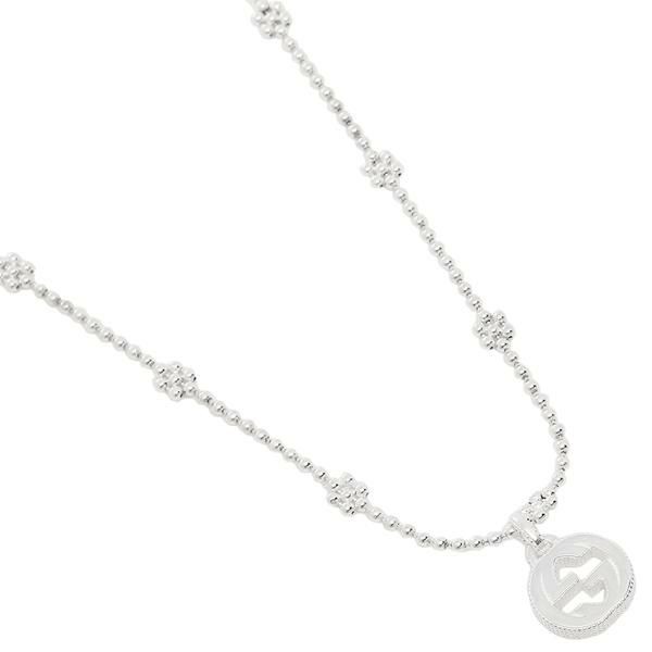 gucci インターロッキングg ネックレス シルバー ネックレス