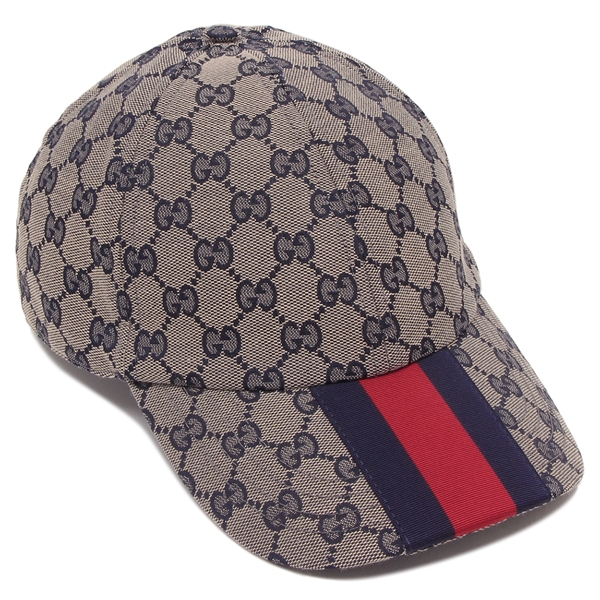 グッチ 帽子 オリジナルGG ベースボールキャップ グレー メンズ GUCCI 789016 4HBA8 4084