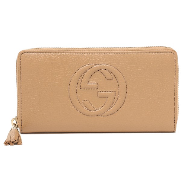 グッチ アウトレット 長財布 ベージュ レディース GUCCI 598187 A7M0G