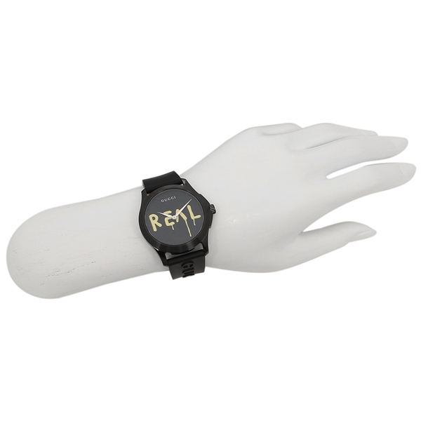 P15 3 9 9 59 グッチ 時計 メンズ 腕時計 レディース ゴースト Gucci Ya1264017 ブラックの通販はau Pay マーケット Axes