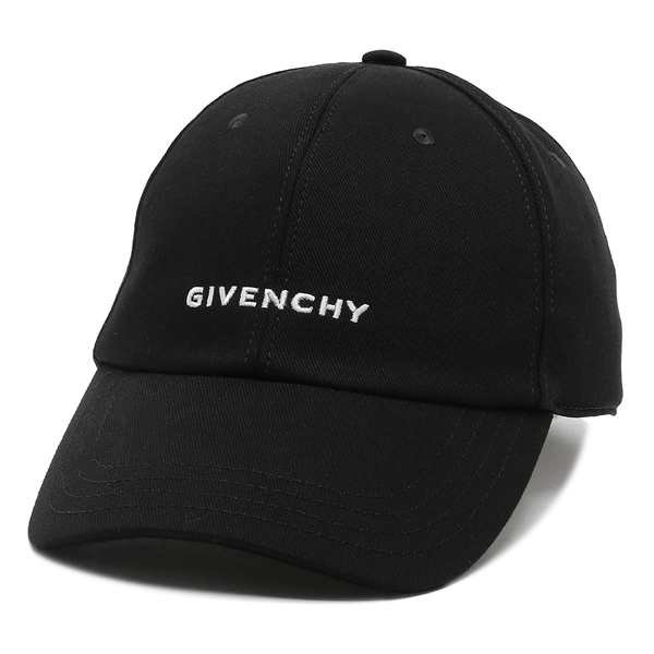 ジバンシィ 帽子 ロゴ 4G ベースボールキャップ ブラック メンズ