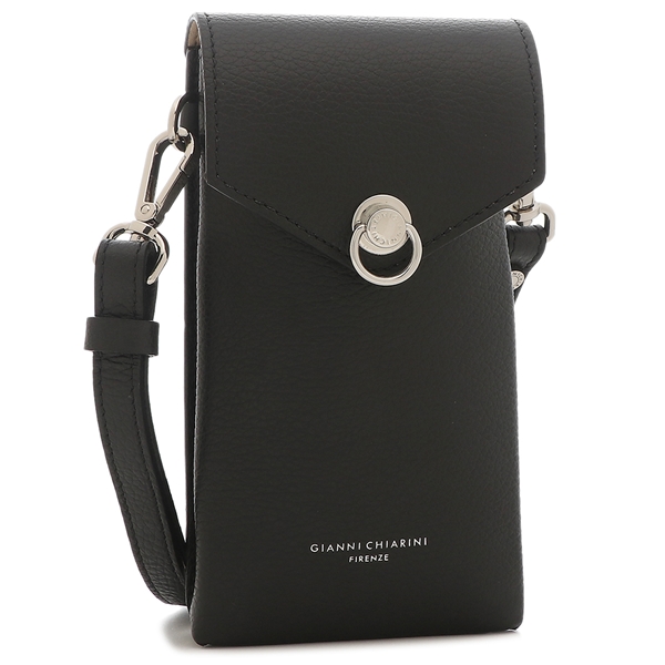 ジャンニキアリーニ ショルダーバッグ コラッロ ミニバッグ ブラック レディース GIANNI CHIARINI BS10841 GRNの通販は