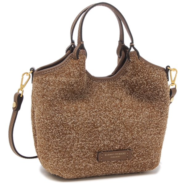 ジャンニキアリーニ ハンドバッグ ショルダーバッグ デュア 2WAY ブラウン レディース GIANNI CHIARINI BS11108LD NPL