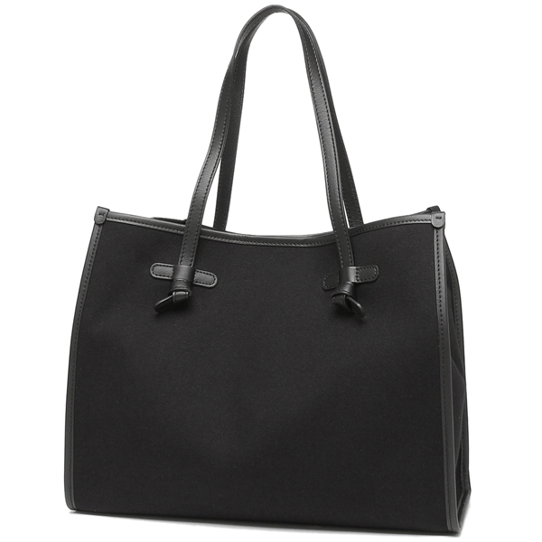 GIANNI CHIARINI ブラックトートバッグ GIANNI CHIARINI ブラックトートバッグ