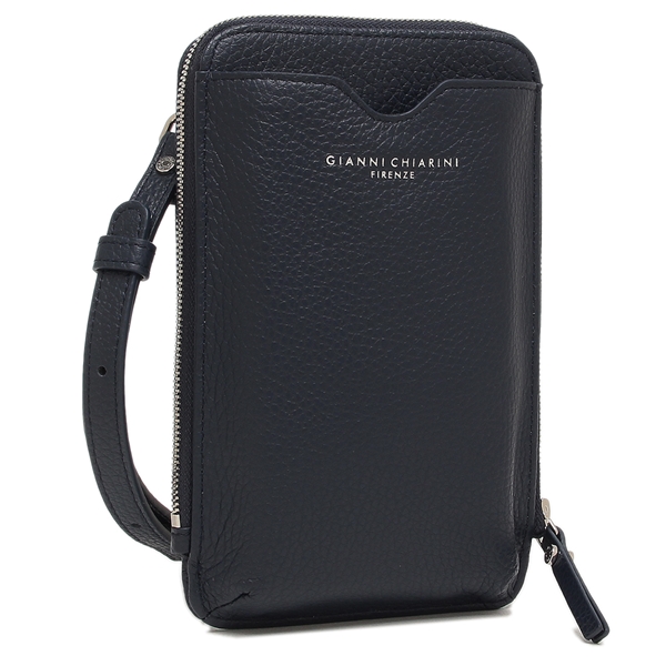 ジャンニキアリーニ スマホケース ストラップ マルチポシェット ネイビー レディース GIANNI CHIARINI PFW5090 GRN