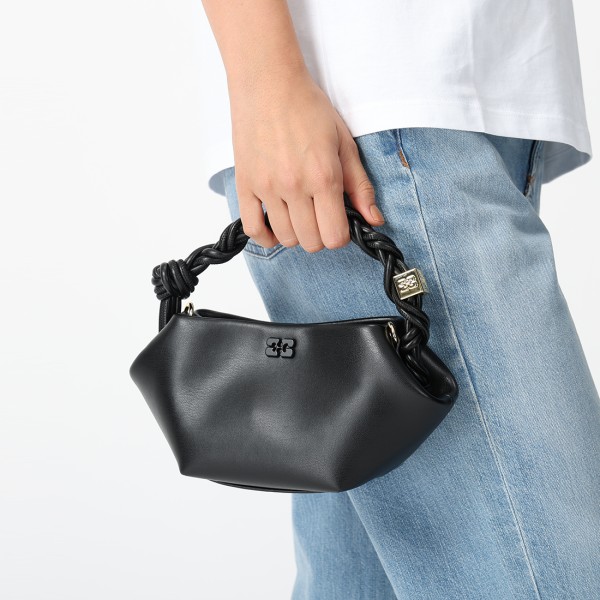 ガニー ハンドバッグ ブラック レディース GANNI A5379 099 ガニー ハンドバッグ ブラック レディース GANNI A5379 099
