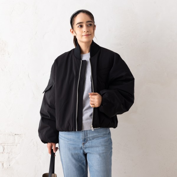 ガニー ブルゾン ブラック レディース GANNI F9180 099の通販は