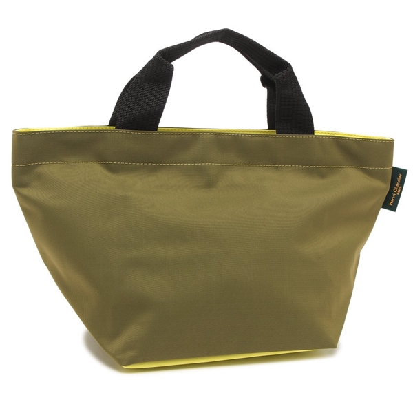 エルベシャプリエ トートバッグ 舟型トート グリーン レディース Herve  