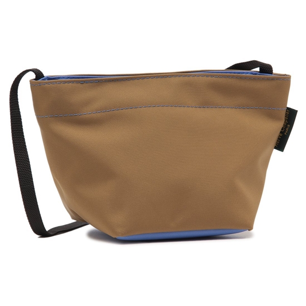 エルベシャプリエ ショルダーバッグ 舟型 ブラウン ブルー レディース Herve Chapelier 1927N 62A11の通販は