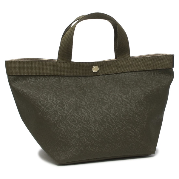 エルベシャプリエ トートバッグ リュクス舟型トート Mサイズ カーキグリーン レディース Herve Chapelier 707GP 43 43