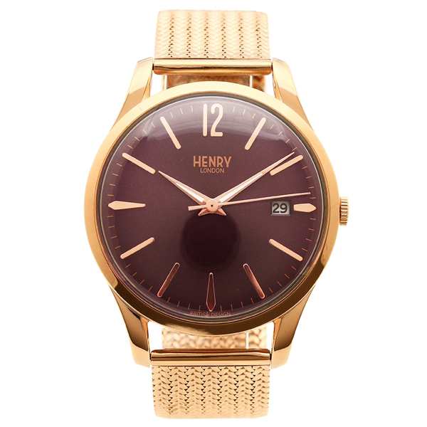 ヘンリーロンドン 腕時計 レディース メンズ Henry London Hl39m0078 ピンクゴールド パープルの通販はau Pay マーケット Axes