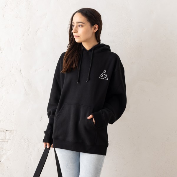 ハフ パーカー フーディー トリプル トライアングル ブラック メンズ レディース ユニセックス HUF PF00572 BLK