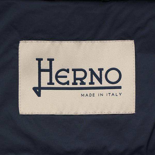 ヘルノ ダウンジャケット コート ネイビー レディース HERNO