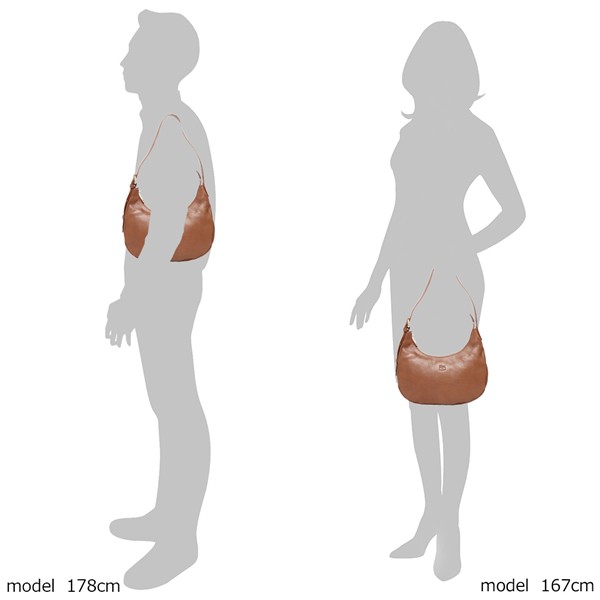 イルビゾンテ ショルダーバッグ クロスボディバッグ ブラウン メンズ