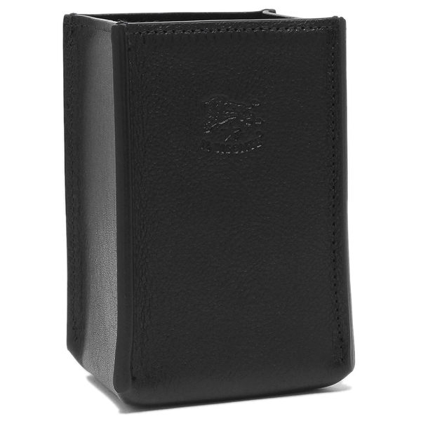 イルビゾンテ 文具 ステーショナリー ペンホルダー ペン立て ブラック メンズ レディース ユニセックス IL BISONTE ODE047 PV0005 BK170Xの通販は 9,856円