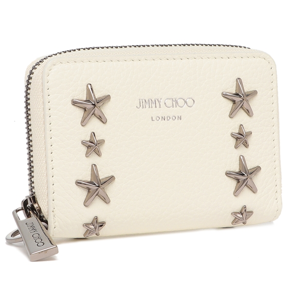 ジミーチュウ コインケース ダニー ホワイト メンズ JIMMY CHOO DANNYUUF 14701365の通販は