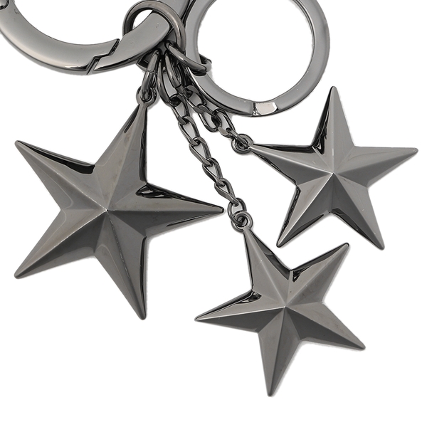 ジミーチュウ ウェスリー キーリング メタリック ユニセックス JIMMY CHOO WESTLEY MTL ULTRA BLACKの通販は