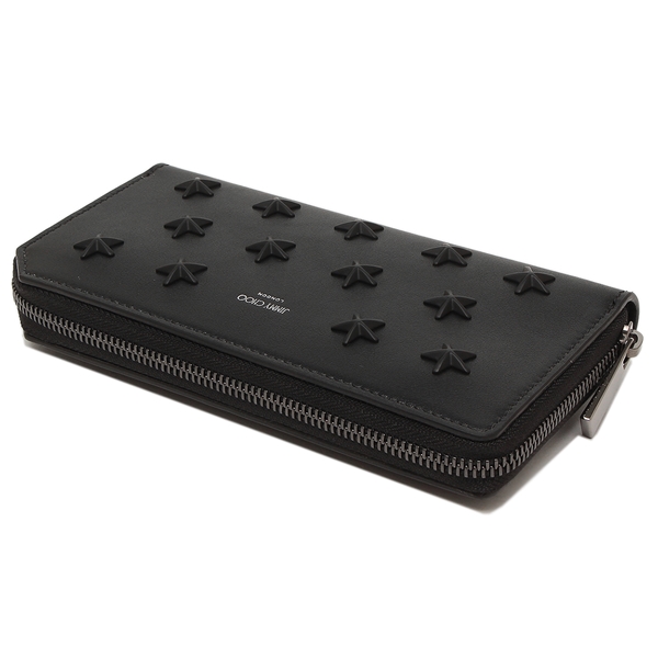 ジミーチュウ 長財布 カーナビー ブラック メンズ JIMMY CHOO CARNABYS OAJ 