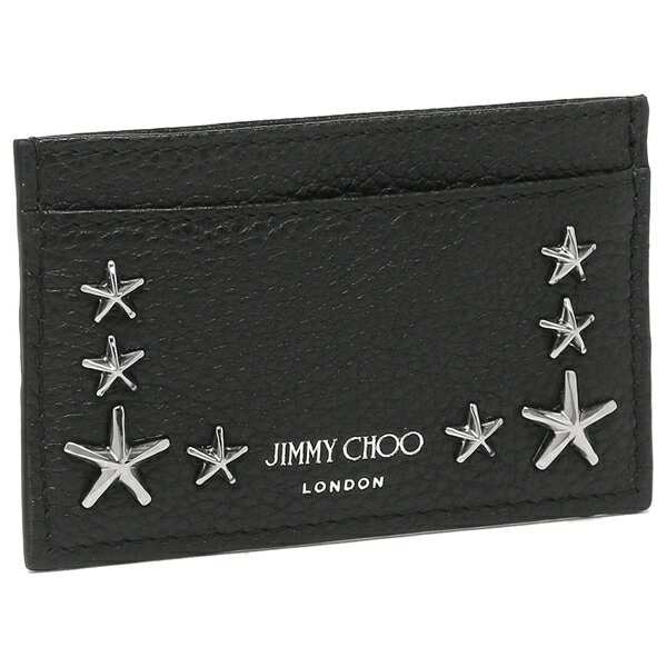 B品セール 新品JimmyChoo DEAN UUF BLACK/SILVER カードケース - 通販