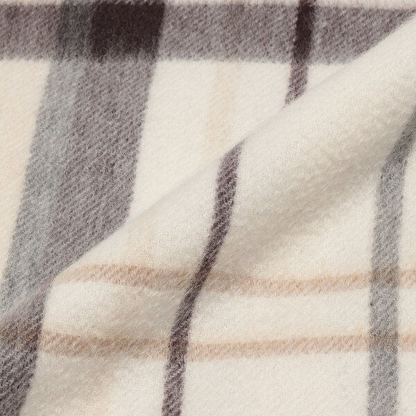 ジョシュアエリス マフラー クラシックチェック カシミア グリーン