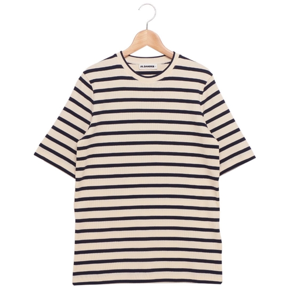 ジルサンダー Tシャツ カットソー ネイビー レディース JIL SANDER J40GC0111 J46497 124