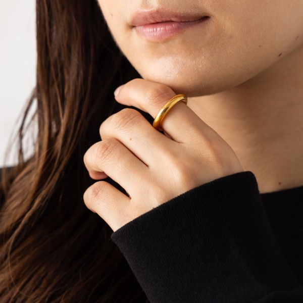 ジルサンダー 指輪 リング クラシックリング ゴールド レディース JIL SANDER J11UQ0001 J12002 710の通販は 19,832円