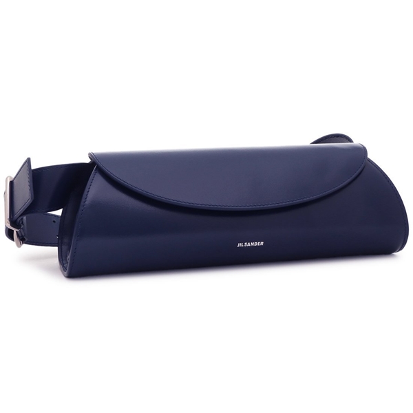 ジルサンダー ショルダーバッグ カンノーロ スモール クロスボディバッグ ネイビー メンズ レディース JIL SANDER J07WD0023 P5355 419