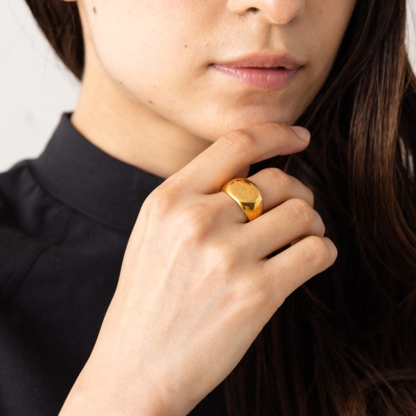 JIL SANDER（ジルサンダー）の「CLASSIC CHEVALIER RING（リング