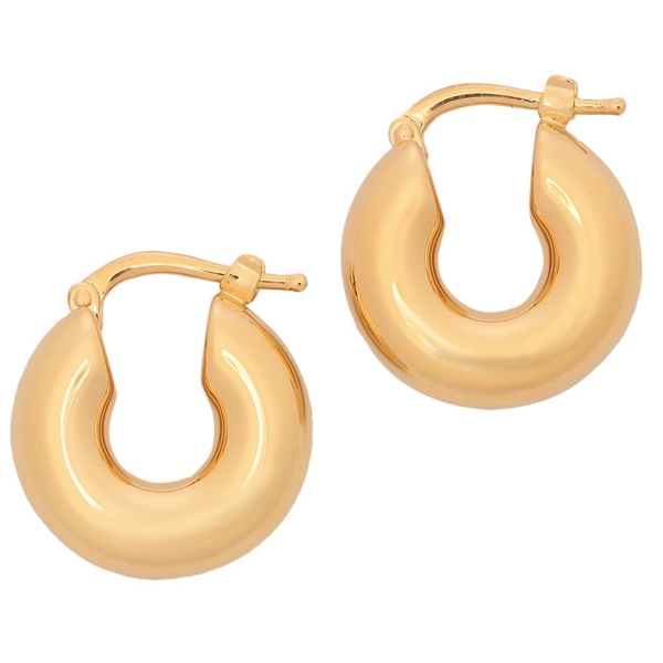中古・古着通販】JIL SANDER (ジルサンダー) フープピアス ゴールド