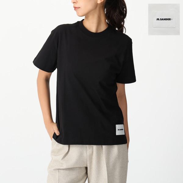 JIL SANDER+ ジルサンダー プラス Tシャツ J47GC0116 J20103 メンズ 長袖 カットソー ロゴT ロンT クルーネック コットン 102/PORCELAIN