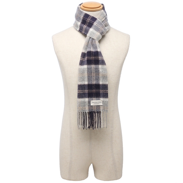 ジョンストンズ マフラー グレー マルチカラー メンズ レディース ユニセックス JOHNSTONS WA000016 KU0499 小判の通販は