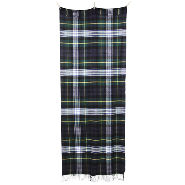 ジョンストンズ ストール マフラー グリーン マルチカラー レディース