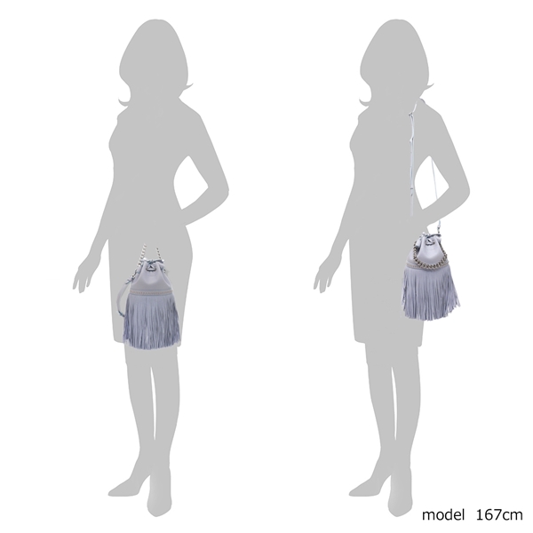 ジェイアンドエムデヴィッドソン ハンドバッグ ミニフリンジカーニバル