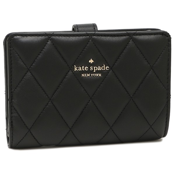 【新品】kate spade ケイトスペード 二つ折り財布 ミニ財布 黒