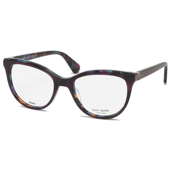 ケイトスペード メガネフレーム 眼鏡フレーム グローバルフィット ブラック レディース KATE SPADE KS MANDEE 8XS