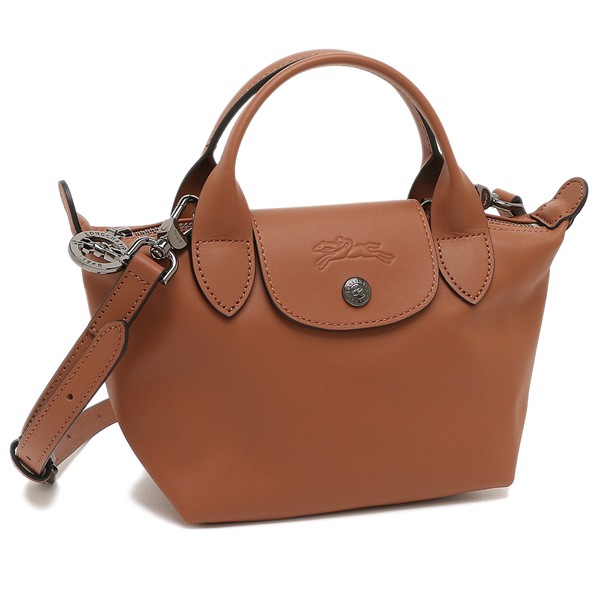 ロンシャン ハンドバッグ ショルダーバッグ プリアージュ エクストラ XSサイズ 2WAY ブラウン レディース LONGCHAMP 1500 987 504の通販は