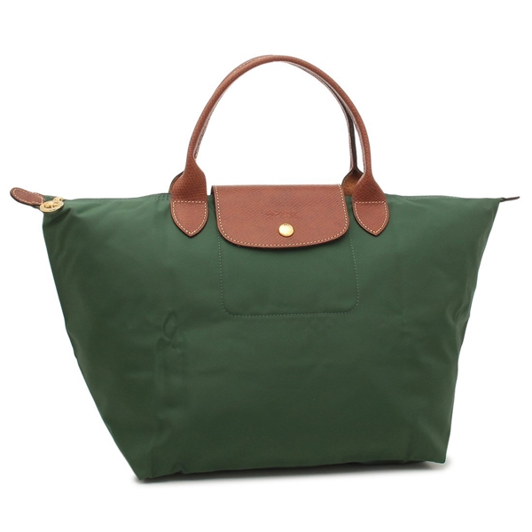 ロンシャン ハンドバッグ プリアージュ オリジナル Mサイズ グリーン レディース LONGCHAMP L1623 089 P95