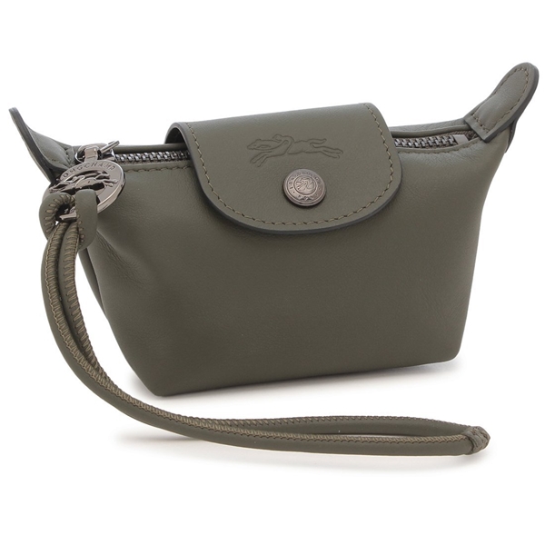 ロンシャン 小銭入れ ケース プリアージュ エクストラ パース カーキグリーン レディース LONGCHAMP 30053 987 549