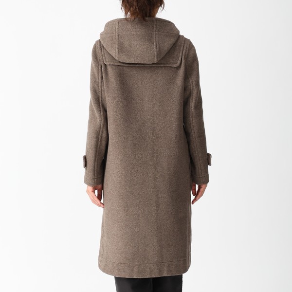 ロンドントラディション コート ダッフルコート メルトン ブラウン