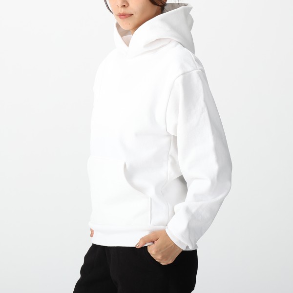ロサンゼルスアパレル パーカー フーディー 14オンスヘビーフリースフーデッド ホワイト メンズ LOS ANGELS APPAREL HF-09