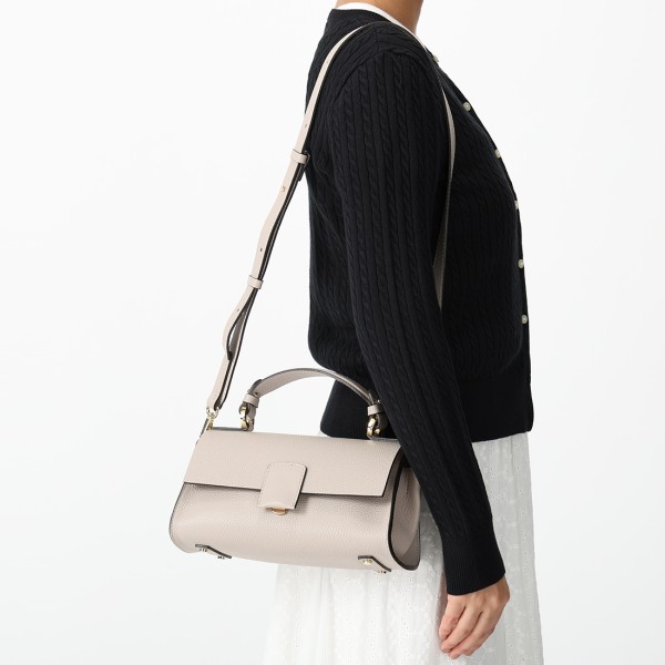 ロリステッラ ハンドバッグ ショルダーバッグ ベス Mサイズ グレー レディース LORISTELLA 2529